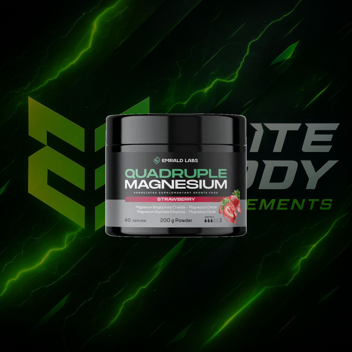 Emrald Labs Quadruple Magnesium (200g)